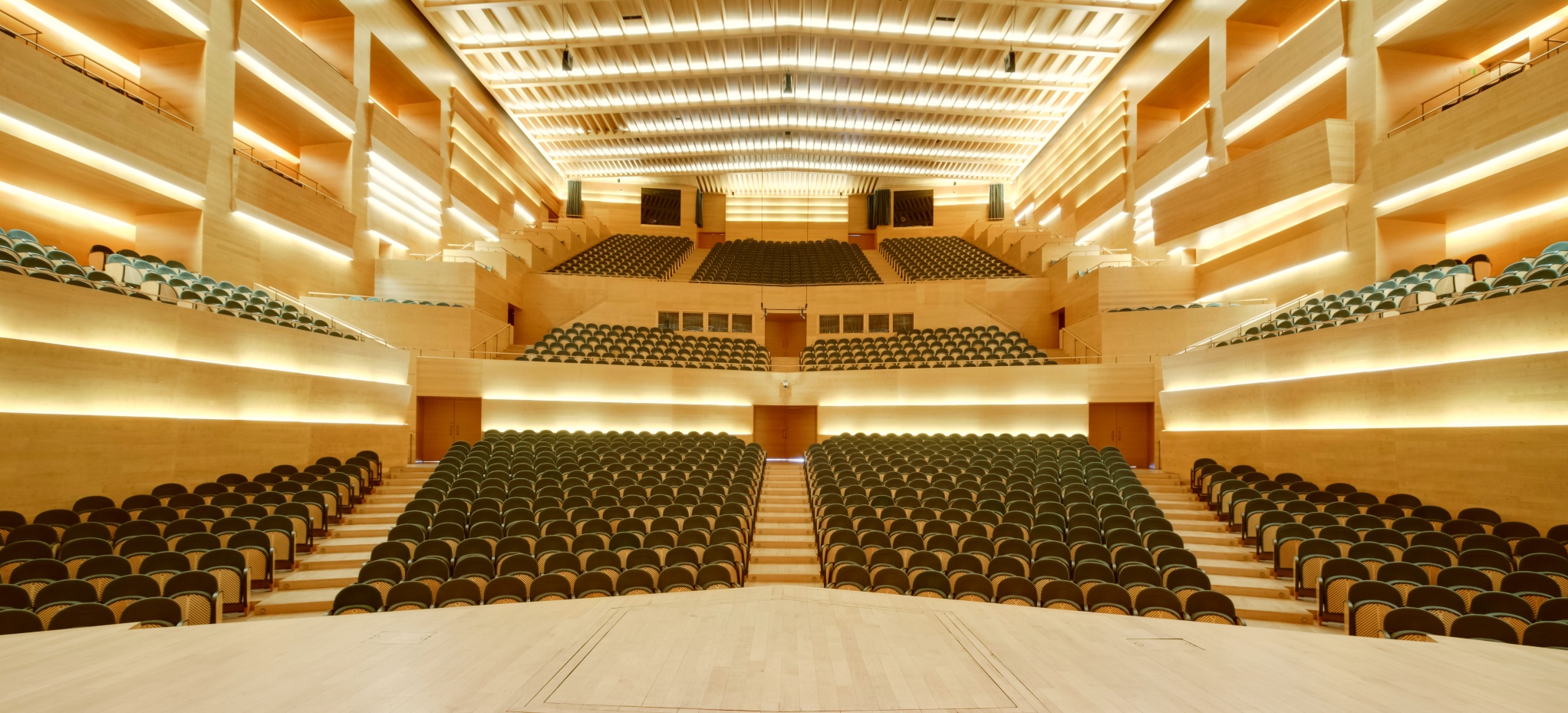 Vista general de la Sala 1 Pau Casals de L’Auditori de Barcelona