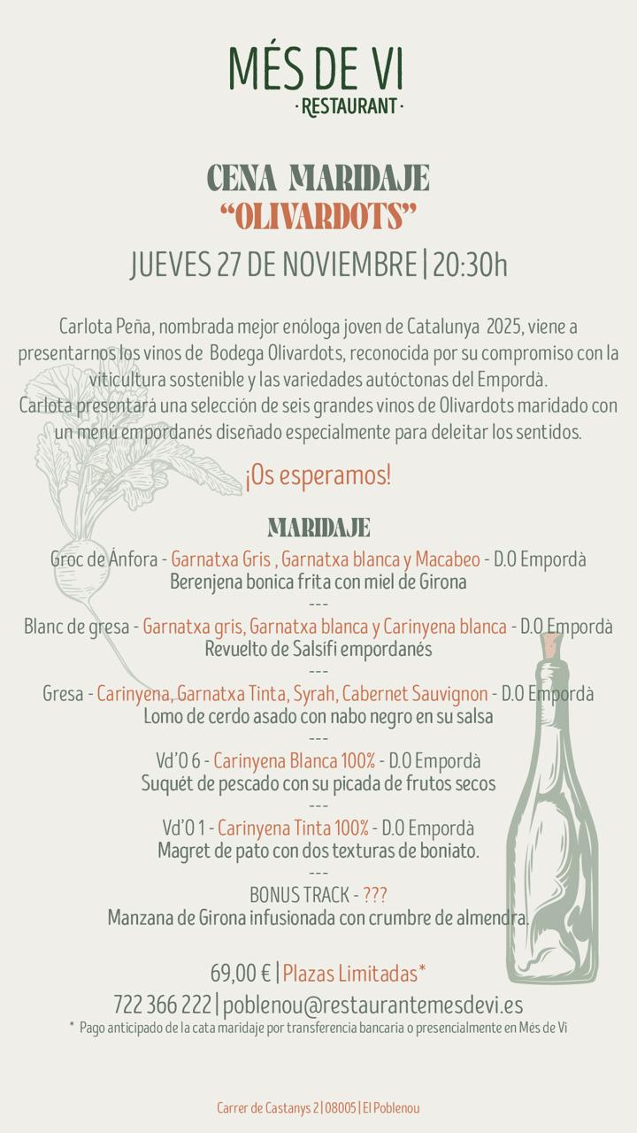 Empordà DO wines with Bodega Olivardots in Wine Month