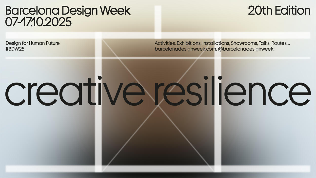 Poster for Barcelona Design Week 2025