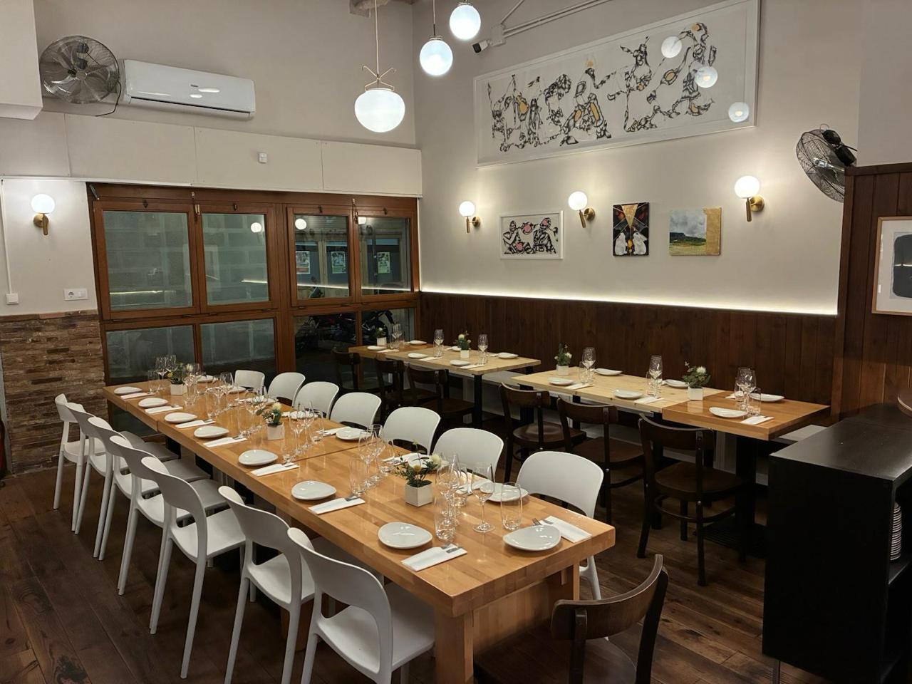 Mes de Vi, restaurante para grupos en Poblenou, Barcelona